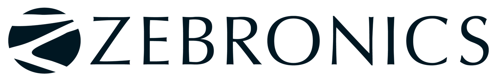 Zebronics Horizontal Logo - Black